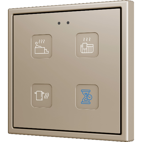 ZENNIO ZVITR70X4 RGB 70 X4 key. PC-ABS 70x capacitive button