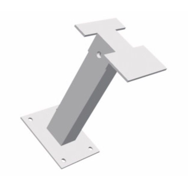 COOPER CSA INCENDIO 13ST25 STAFFA MONTAGGIO MURO/PAVIMENTO 250MM