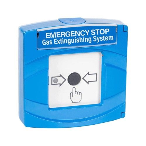 ARITECH FIRE 240345 EN12094-3 blue manual alert (standard label)