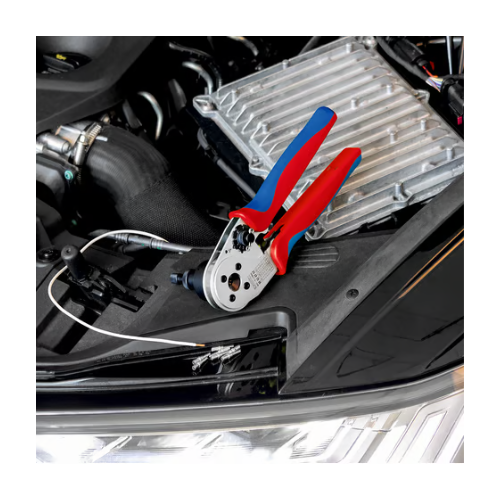 KNIPEX 97 52 67 DT 4-punch crimper for D contacts