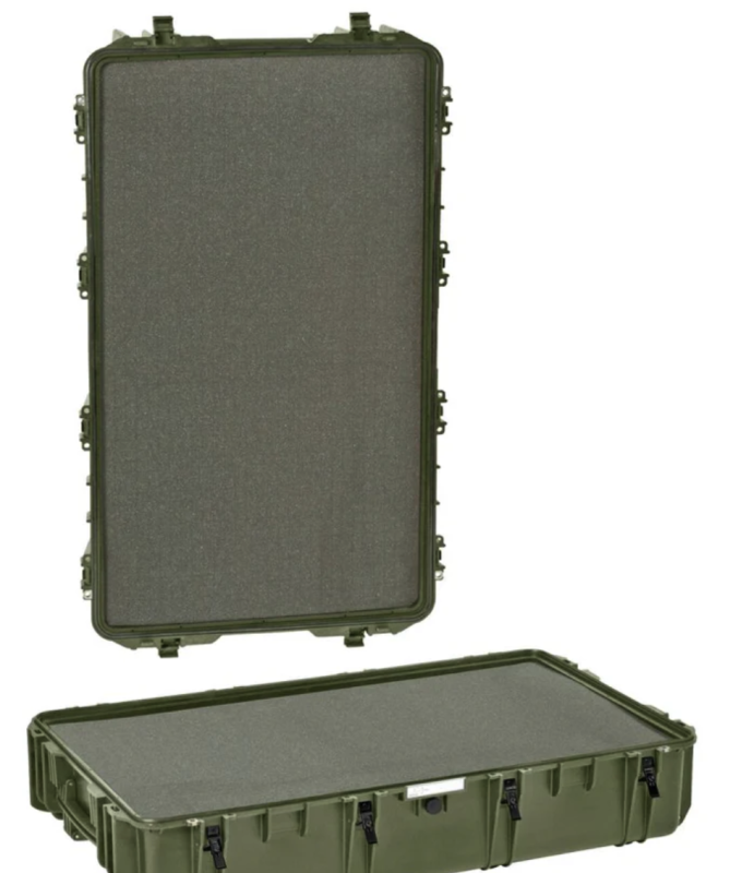 GT LINE 10840.G D2 valigia lunga 108 cm, doppia profondita', verde co