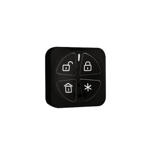 RISCO RWX332KF8BLB Rol 4-key bidirectional black Panda remote control