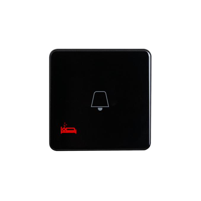 ELSNER 71336 KNX eTR DND/MUR Signal/Bell, jet black RAL 9005