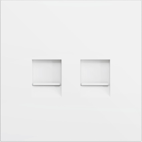 ZENNIO ZS70C245MW ZS70. Cover plate for RJ45 connector 70x70 mm - 2