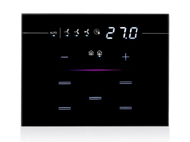 EELECTRON 9025GT307L03-H LINE SERIES GLASS - RGB - HOTEL DISPLAY - 3 MODULES BLACK 