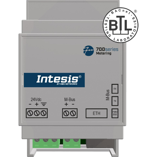 INTESIS IN712MEB0200000 Inthesis protocol converter with M-Bus meters to IP