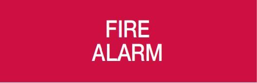 COOPER CSA INCENDIO CSA08668 DICITURA SERIE 50XX "FIRE ALARM"