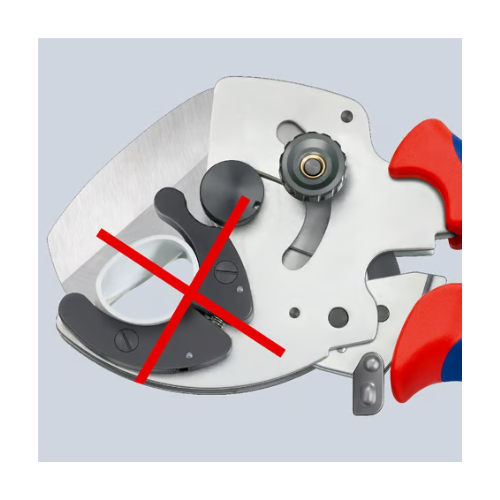 KNIPEX 90 25 40 Plastic pipe cutter