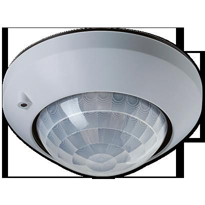JUNG 3361AL Rivelatore di presenza / Rivelatore di movimento a soffitto KNX- con accoppiatore bus integrato- Standard- alluminio
