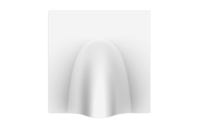ZENNIO 830002109 ZS55 cable exit module cover, matt white