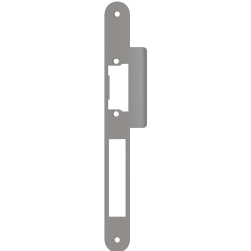 ZENNIO 950001599 IWAC - Rounded edge plate with latch bolt curved g