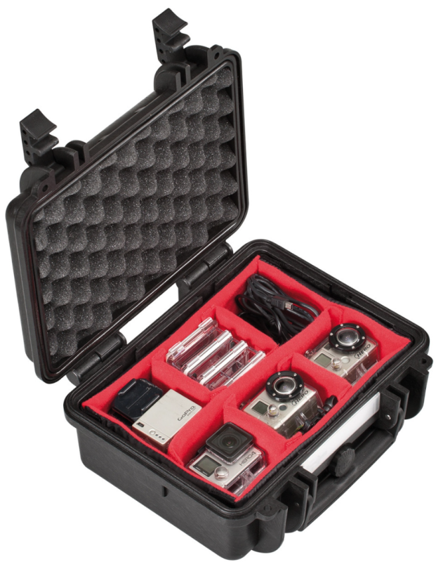 GT LINE 2712HL.BPH black - with padded dividers and cone sponge in the