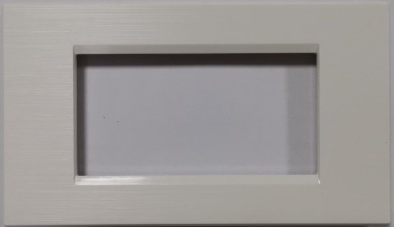 MAPAM M6004SL-1 M6004SL-1 Gem 4P B Brushed Technopolymer Plate