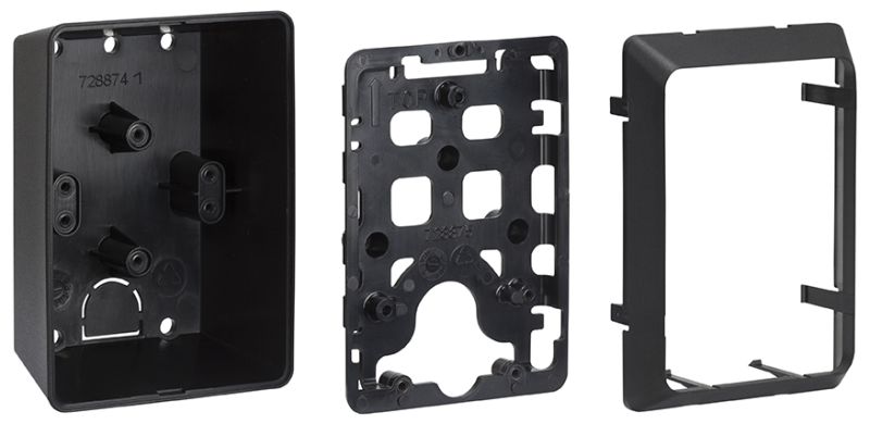 FAAC 401064 Gruppo Adattatore Per Fotocellule Photobeam Esterno Parete Tlp Kp