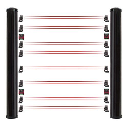 CIAS NEWTONPLUS4100N Kit 4 ottiche TX/RX Newton Plus 100m