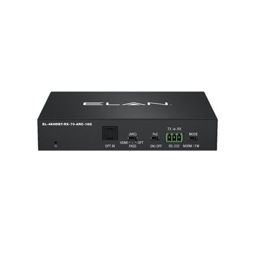 ELAN EL-4KHDBTKIT70ARC18G HDBaseT Extender Kit 4K/70m, BiDi IR, RS232, BiDi