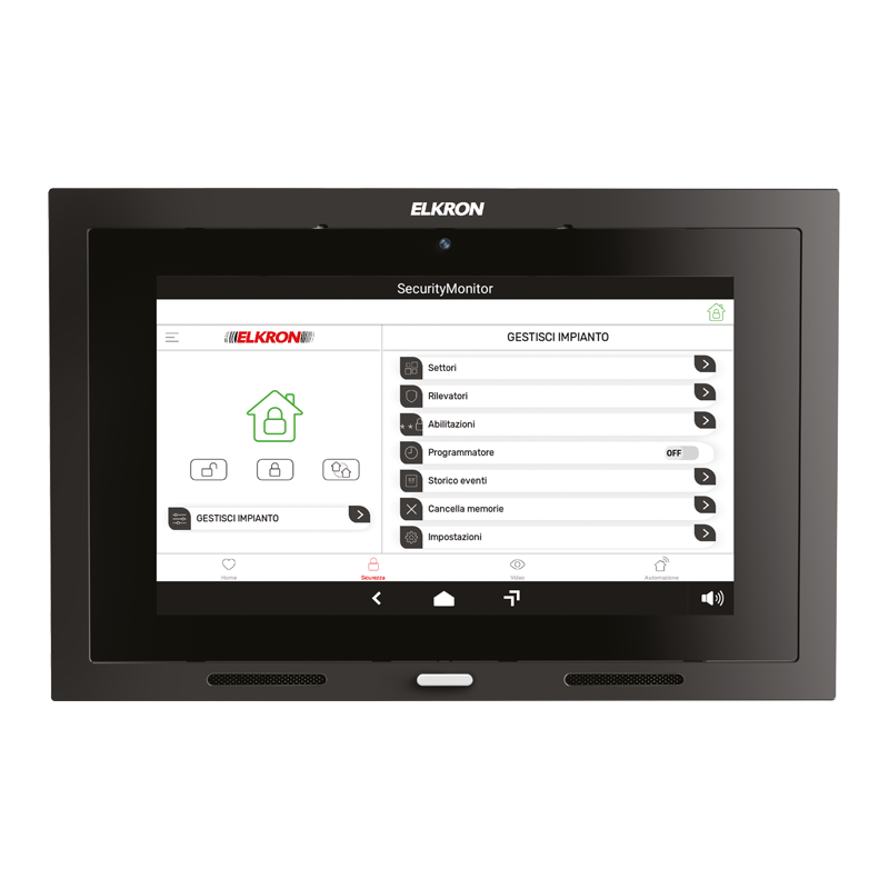 ELKRON PROFESSIONAL 80KP8400111 7" touchscreen keyboard