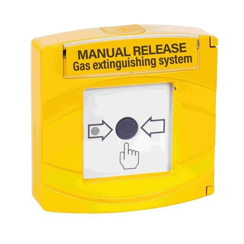 ARITECH INCENDIO 240315 Avvisatore manuale giallo EN12094-3 (etichetta sta