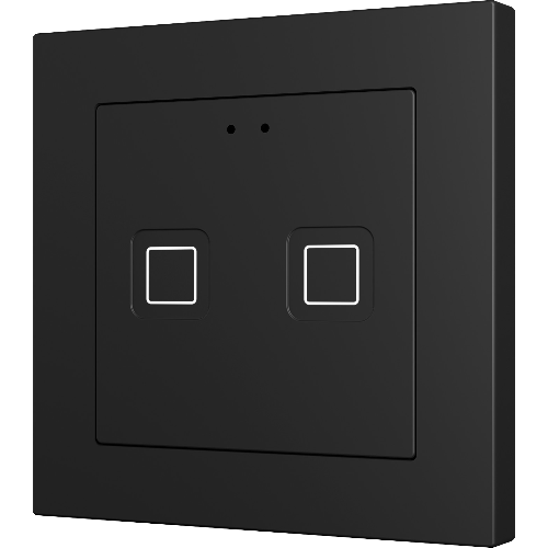 ZENNIO ZVIFR55X2A FLAT RGB 55 X2. CAPACITIVE GLASS BUTTON