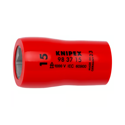 KNIPEX 98 37 15 Chiave a bussola per viti esagonali 15MM