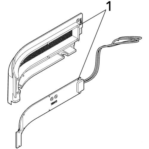 FAAC RICAMBI 410035 LAMPEGGIANTE INTEGRATO S2500I