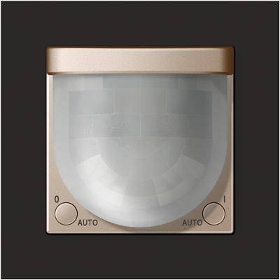 JUNG A3281CH Rivelatore KNX 180° per accoppiatore bus 2073U- Standard- tipo lente 2-20 m- champagne