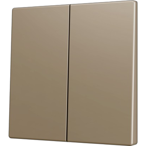 ZENNIO ZS70CSOFT22C ZS70. Cover for Double KNX Soft push button 70x70