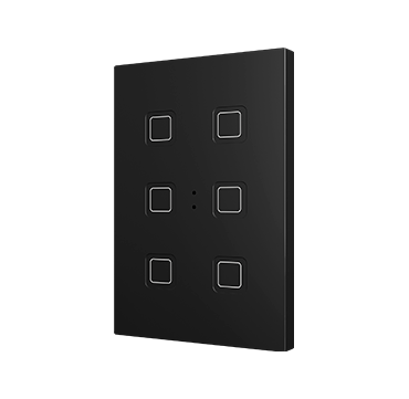 ZENNIO ZVITRXL6A RGB XL 6 key. PC-ABS capacitive button - 6