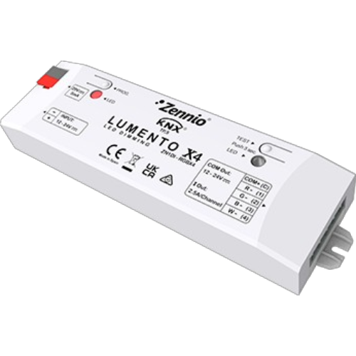 ZENNIO ZN1DI-RGBX4 Lumento X4 - LED lighting controller. 4 channels (RGBW)