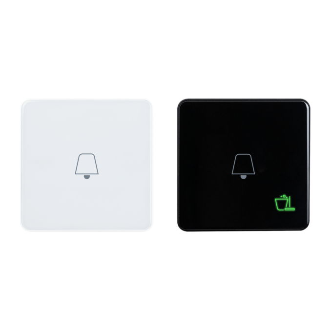 ELSNER 71336 KNX eTR DND/MUR Signal/Bell, jet black RAL 9005