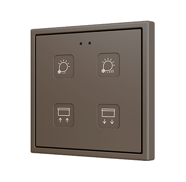 ZENNIO ZVITR70X4 RGB 70 X4 key. PC-ABS 70x capacitive button