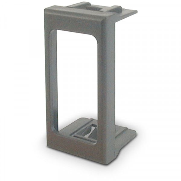 ELMO I8TAXOG BTICINO AXOLUTE series adapter in silver gray, non-metallic color