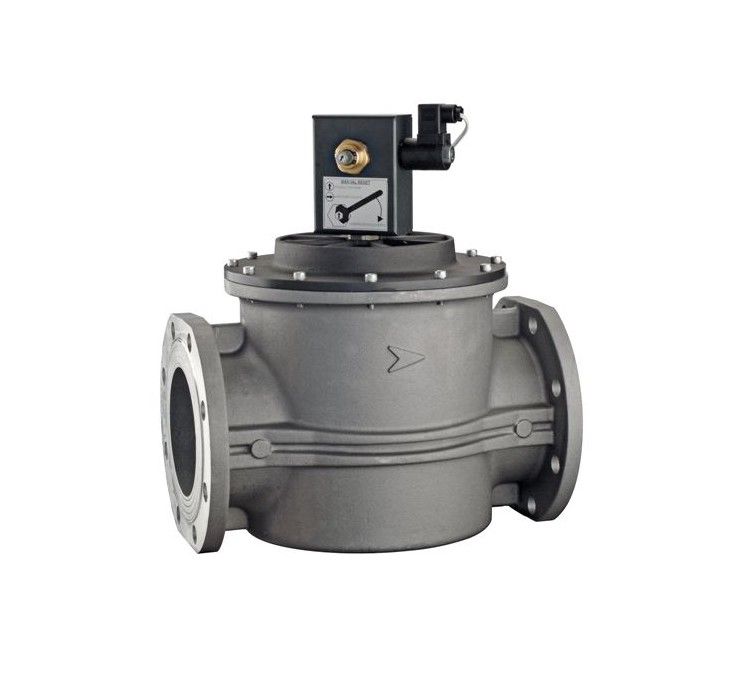 TECNOCONTROL VR754 Elettrovalvola riarmo manuale 230V NC DN150 2 bar