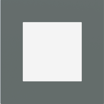 EKINEX EK-SQG-FVC Placca Surface (71 e 20Venti ) quadrata colore verde comodoro