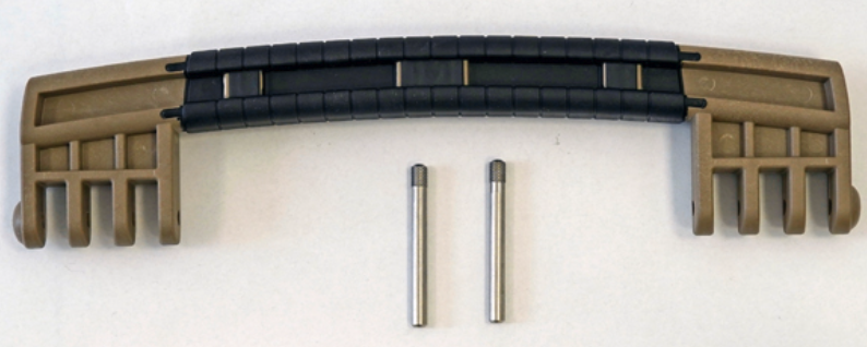 GT LINE KIN.1367 Maniglia, sabbia, rivestimento in gomma nero (mod.