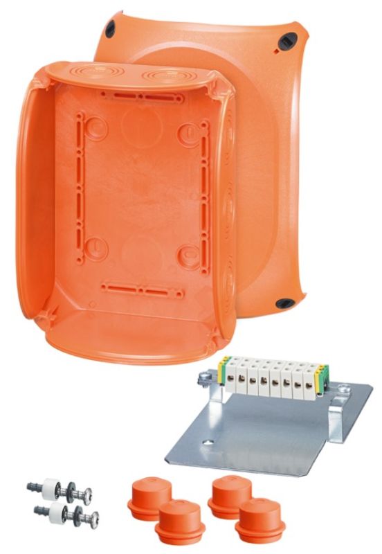 HENSEL Fk 1608 Cassetta di derivazione IP65. 10 poli. per cavi in