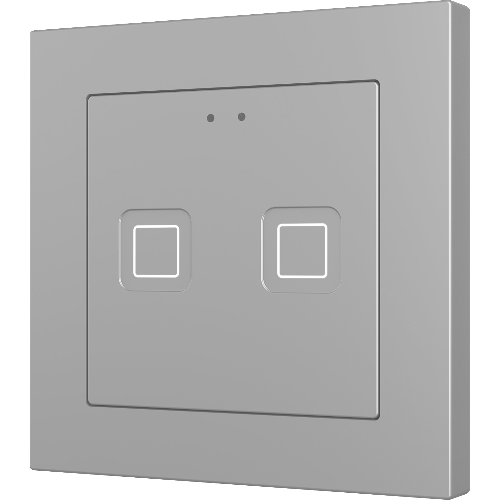 ZENNIO ZVITR55X2S RGB KEY 55 X2. CAPACITIVE BUTTON IN PC-