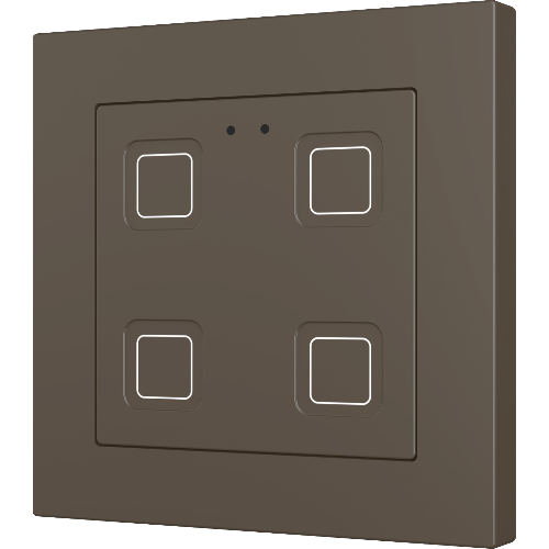 ZENNIO ZVITR55X4M RGB 55 X4 key. PC-ABS Capacitive push button 55x