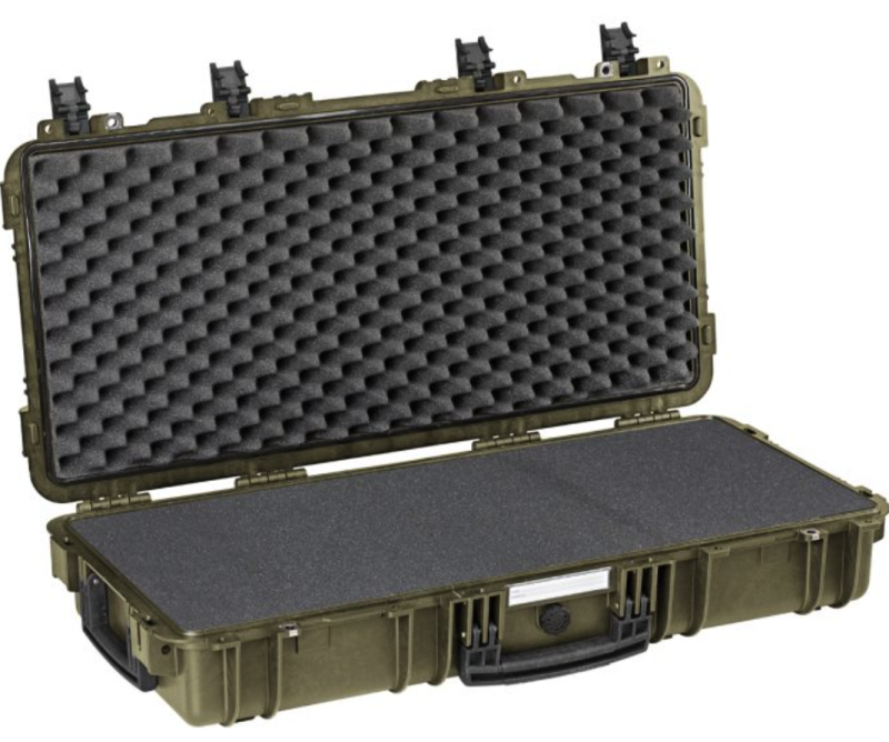 GT LINE 7814HL.G 78 cm long suitcase, green with pre-cubed sponge