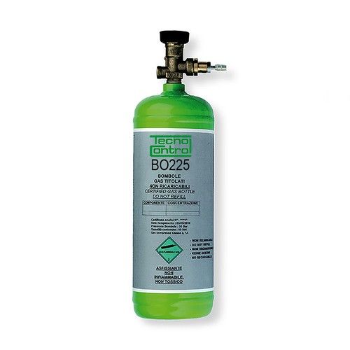 TECNOCONTROL BO225M-044 CH4 cylinder 0.44% vol. - 2.5 l. 30 bar - 75 liters