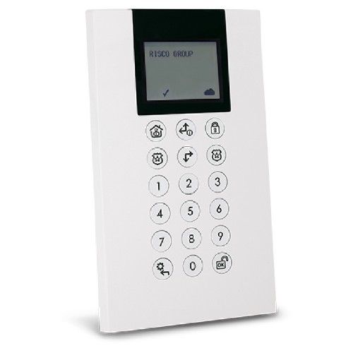 RISCO RW432KPP802A PANDA Bidirectional White Radio Keyboard with Pros
