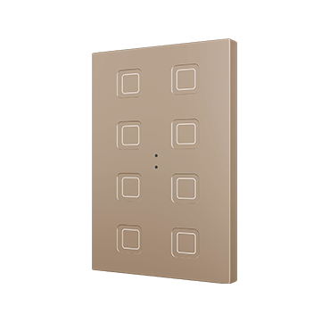 ZENNIO ZVITRXL8C RGB XL 8 key. PC-ABS capacitive button - 8