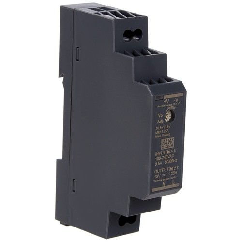 MARSS MH-A1512-D Alimentatore 12Vdc 1,25A in contenitore guida DIN