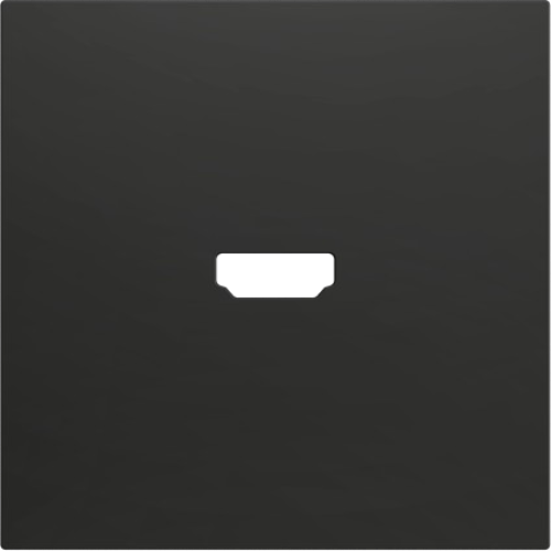 ZENNIO ZS70CHA ZS70. Cover for HDMI insert 70x70 mm - Anthracite