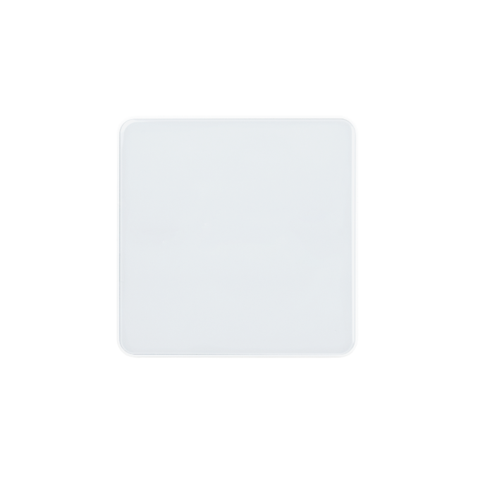 ELSNER 71113 KNX eTR M1, signal white RAL 9003 1-gang Push Button with Temperature Sensor