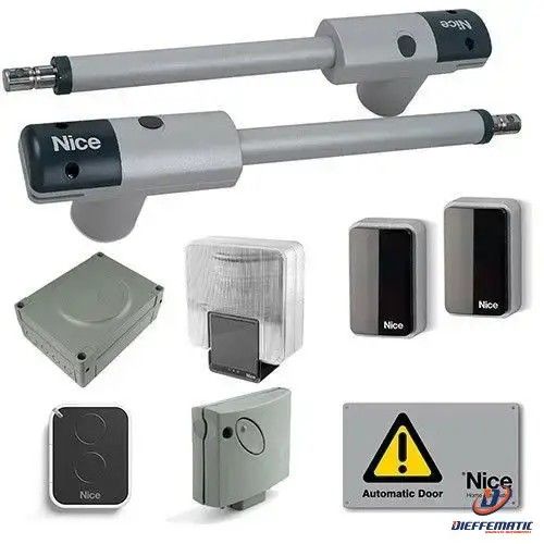 NICE TOO4500KCE Kit per l'automazione di cancelli a battente con a