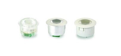VENITEM 23.32.32 Built-in LED repeater, 3V - 30V power supply, chromed support, blue light
