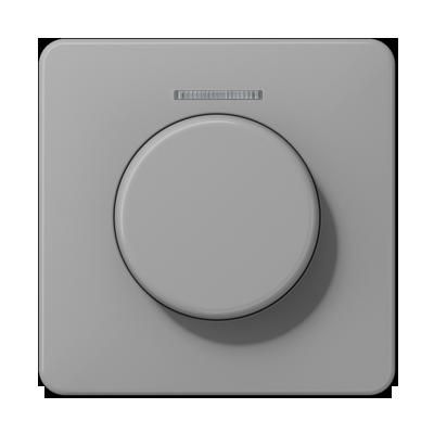 JUNG CD1540KO5GR Mascherina con uscia luce per pulsante rotativo KNX- grigio