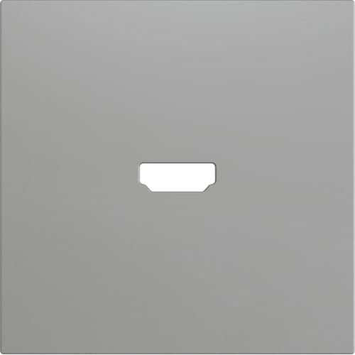 ZENNIO ZS70CHS ZS70. Cover for HDMI insert 70x70 mm - Silver