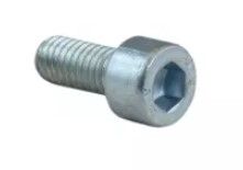 NICE RICAMBI V6X14.5102 Vite metrica 6x14 tcei 8.8 UNI5931 Zincata Bianca